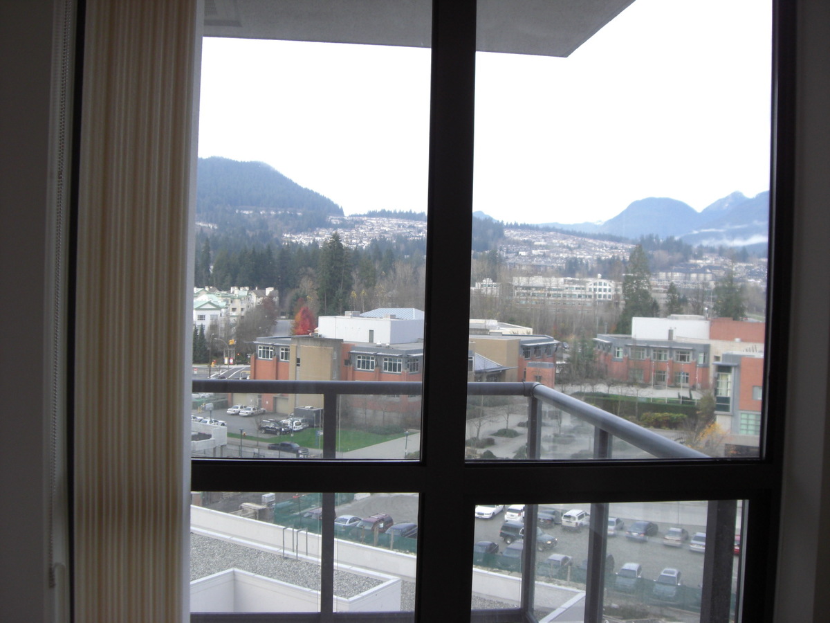 Balcony at 1002 - 2979 Glen Dr, Coquitlam Center, Coquitlam
